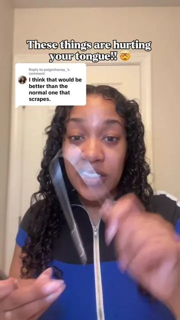 Replying to @paigeshanay_ These metal tongue scrapers? They’re rough, uncomfortable, and honestly… they don’t even work. 😤
But THIS 👇🏽 is different.
I switched to the BodyAccel Tongue Cleaning Gel + soft brush combo and it changed everything.
💧 Soothes instead of stings
🍑 Smells like peach heaven
🦷 Actually gets the gunk off without the gag reflex
And yes… this is the pinkest my tongue has ever looked 💅🏽
@BodyAccel US 

#bod#bodyaccela#oralcaree#freshbreathd#badbreathsolutionn#tonguecleaninga#dealsforyoudaysa#usausa#usao#glowupessentialso#toothpastea#healthytokk#tiktokmademebuyitktokshopfinds #tonguescraper #Ton#TongueCleaninga#OralCareRoutinee#FreshBreathHacka#PlantBasedBeautyo#GlowUpEssentialsk#TikTokFindsk#TikTokMadeMeBuyIta#DealsForYouDaysa#usausa#usao#ToothToku#MouthCareMattersalsForYou