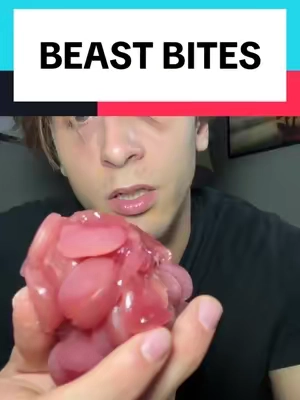 I wish I could eat them all #creatine #beastbites #creatinegummies #gym #asmr 