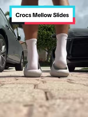These slides are sooo comfortable!! #slides #shoes #dealsforyoudays #crocs #tiktokshop 