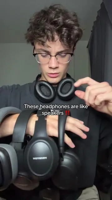 These are  pretty good headphones #quality #techtok #headphones #noisecancelling #comfortable #fy #viral #tiktokshop 