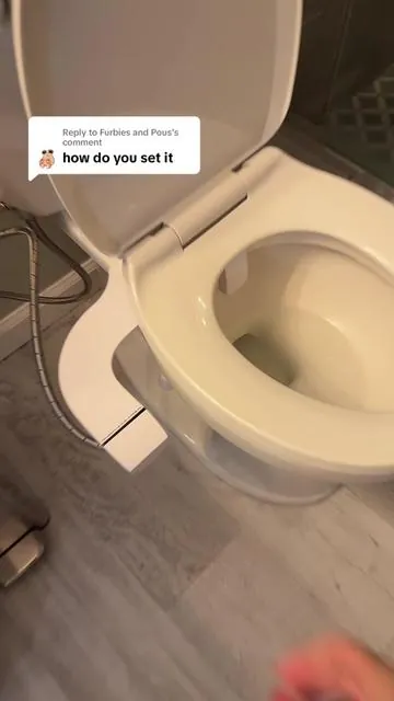 Replying to @Furbies and Pous no outlet needed for this slim bidet attachment #bidet #bidetattachment #phancir #bathroomessentials #tiktokshopcreatorpicks 