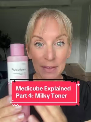 Medicube Explained  Part 4: Milky Toner #MilkyToner #toners #koreanskincare #tiktokshopcreatorpicks @medicube US Store 