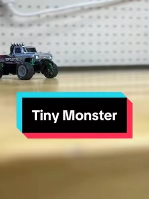 This metal 1/64 RC monster truck is built to rip indoors or out. 3 speeds, USB-C rechargeable, no lag, no batteries. Race it on your desk, dirt, or driveway—small size, big power. #RCToy #MiniTruck #GadgetFinds #RCMonsterTruck #RemoteControlCar #ToyForDad #RCFun      