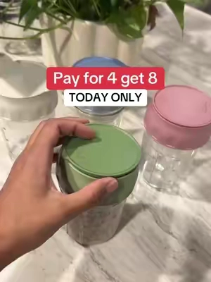 not me finally organizing my pantry with these airtight oat containers 😩🌾 keeps everything fresh, bug-free, and ✨aesthetic✨—on sale rn & going fast! #oatstoragehack #kitchenrestock #TikTokShop #TikTokShopDeals #TikTokShopCreatorPicks 🛒final price may vary depending on coupons + promos at checkout!