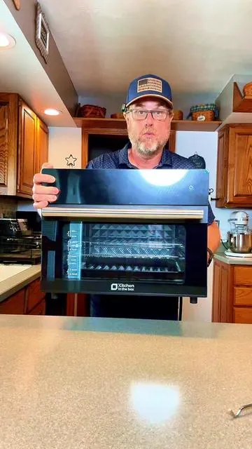 32QT Extra-Large Air Fryer Toaster Oven 18-in-1 Versatile Cooking 25% Faster #airfryer #oven #healthycooking #tiktokshopbacktoschool #tiktokshopcreatorpicks @Kitchen in the Box US 