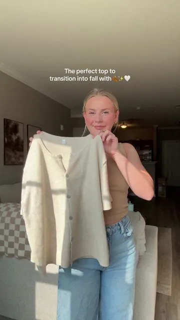 It’s so good🤍  #womensfashion #cardigan #falloutfits #outfitinspo #sweater 