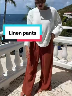 Effortlessly classy yet extremely comfortable #linenpants #pants #stylinginspo #casualoutfits #OOTD @Uaneo 