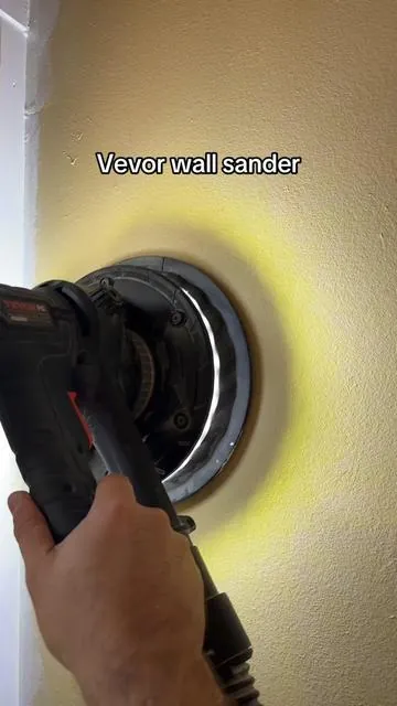 VEVO wall sander #vevowallsender #construction#painter#drywaller#fyp #foryoupage #viral #helpmeplease #work #easyjob #wallsander 