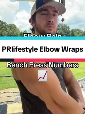 If you have elbow pain when doing any type of pressing movement when you workout I would suggest getting some of these ASAP!  #benchpress #prlifestyle #gymrats #chestpress 