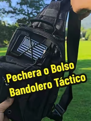 Guarda todo lo que necesitas en esta pechera o Bolso Bandolero Táctico #pechera #bolsobandolera #bolsobandolero #TikTokshopbacktoschool #tiktokshopcreatorpicks #Outdoors #tacticalbag 