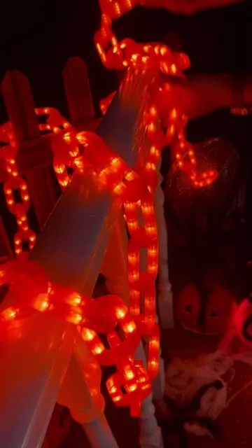 If you get it, what will you do on Halloween?#tiktok #tiktokshop #fyp #light #garden #halloween #halloweenday #festival #viral  #led #spotlight 