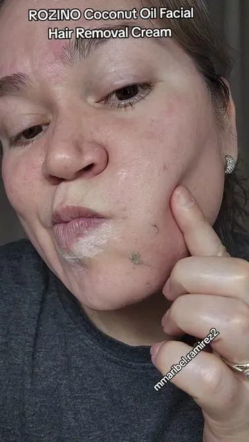tenia barba y ni me habia dado cuenta😱🤣🤣🤣🙊 es que nunca me habia quitado los bellitos faciales es la primera vez😱 y quede sorprendida!! me encanto esta crema para remover bello facial👌 10 de 10 #facialhairremoval #facialhairremovalcream #hairremoval #depilacion #creatorsearchinsights 