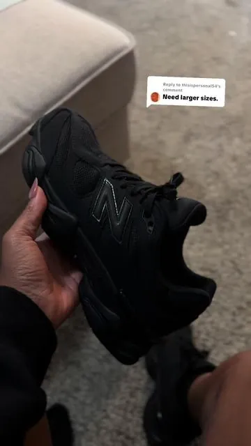 Replying to @thisispersonal54 Triple Black New balances #sneakers #sneakerheads 