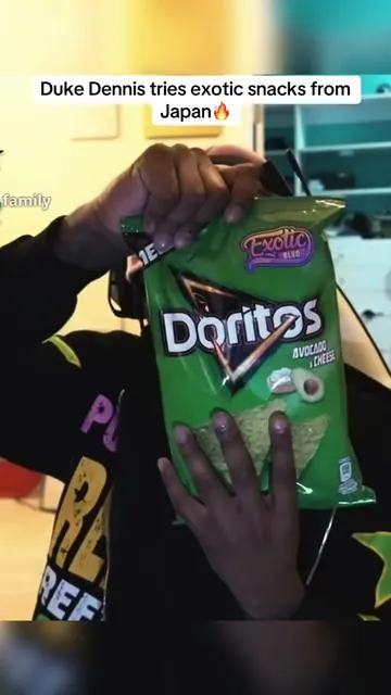Duke Dennis tries exotic snacks from Japan #dukedennis #japansnacks #amp 