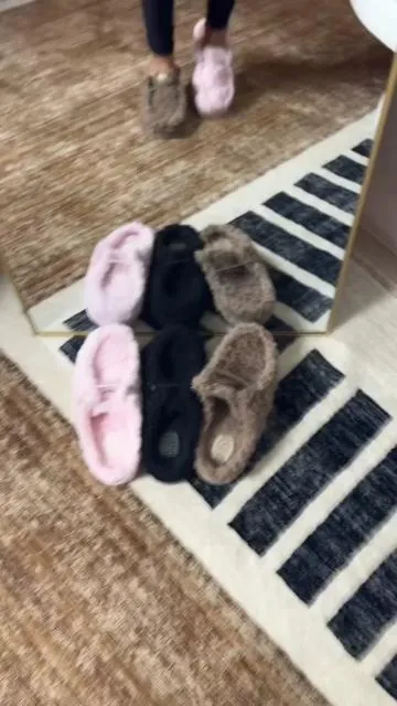 The viral Heydude teddy bear slippers are BACK IN STOCK! This has been a lonnng time coming!  These slippers sell like absolutely crazy, grab em while ya can!  @HeyDude   #heydudeshoes#heydudeshoesippers #slippershoes #comfyshoes #comfy #cozy #fallshoes #tiktokshoprestock #restock #instock #tiktokshopcreatorpicks