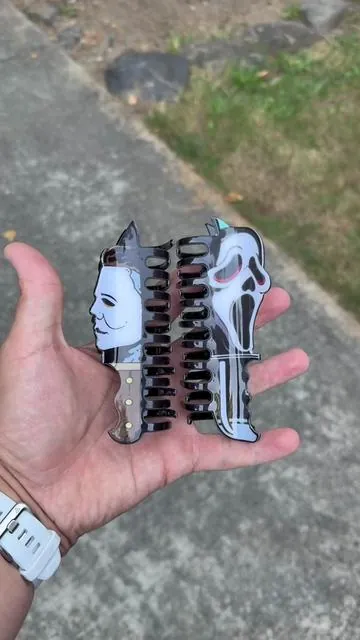 it’s spooky szn 👻 #horror #hairclips #ghostface #beetlejuice #michealmyers #tiktokshopcreatorpicks 