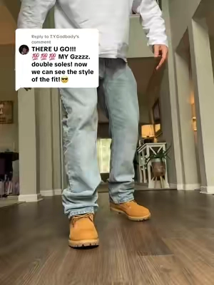 Replying to @T.Y.Godbody bro leveled up x1000 #timbs #timberland #boots #tiktokmademebuyit #90sfashion 