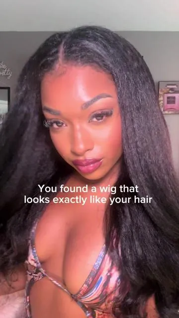 Like what?? This is top tier 😍 @sterlyhair_shop #sterlyhair #kinkystraight #vpartwig #tiktokshopbacktoschool #wiginstall 