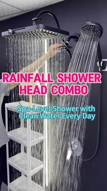 Spa-Level Shower with Clean Water Every Day hashtag#TikTokShopBacktoSchool #shower #showertiktok #bathroomdecor  #bathroom #bathroomremodel #bathroomdesign  #hotelroom #homestyle #cleantok #cleantiktok #washing  #foryou #fypage #cleaning #bodycare #life #share #lifestyle  #healthy #homeproject #foru #lifeisgood #lifeathome