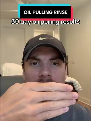 If you don’t oil pull don’t complain about having bad breath