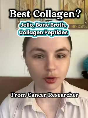 Let’s compare whether jello, bone broth, or collagen peptides have the best form of collagen #collagen #collagenpeptides #skinhealth #antiaging #womenshealth 
