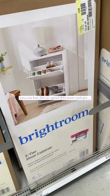 I didn’t realize Target had these shoe storage cabinets. I think it’s safe to say that the ones on TikTok shop are WAY cuter and you can fit more shoes in them! My favorite one is on sale. Shop the orange shopping cart. #tiktokshopcreator #tiktokshopfinds #shoestorage 