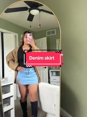 Best denim skirt 💗 #denimskirt #denimskirts #jeanskirt 