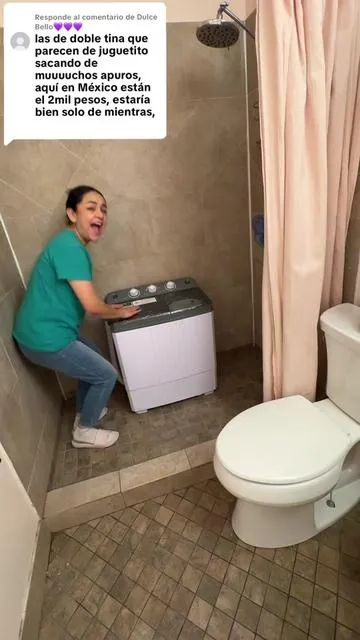 Respuesta a @Dulce Bello💜💜💜 GRACIAS POR AYUDARME A RESOLVER♥️#washer #washing #machine #laundry #portable @Costway.US 