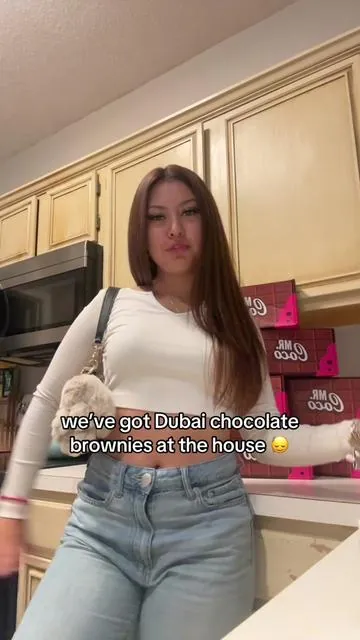for those of yall that didn’t get to try!! 🫶🏼 #dubai #chocolate #brownie #happy 