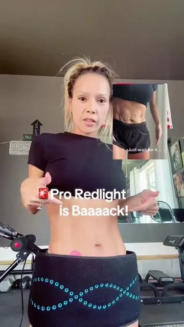 The upgraded redlight belt that has been sold out for 2 months 🙄 Is back in stock! Ruuuun! Discount. Stack TikTok coupon. Free shipping! #redlightbelt  #redlighttherapy #biohacking #tiktokshoplabordaysale 