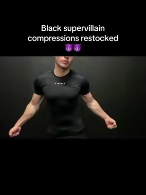 Be quick bruh these sell out way too fast 😭🙏 wearing size large at 5’10 180lbs #gym #compressions #youngla #supervillain #restock 