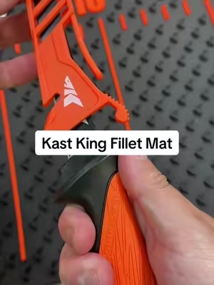 Cooler, tailgate, or even the kitchen counter the KastKing EZ Fillet Mat is anti-slip, easy to clean, and comes with a sharp knife + sharpener. Grab yours today! 🐟 #FishingGear #FishingHumor #CatchCleanCook #OutdoorLife #KastKing