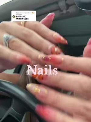 Replying to @Issis Castellanos 😍 I can’t believe how pretty these nails are!!! Literally obsessed 😩    Style: AfterGlow @NailVesta #nail #nailinspo #pressonnails #pressons #nailvesta 
