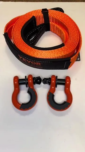 Never get stuck again 💪 The VEVOR Heavy Duty Tow Strap Recovery Kit is built tough with a 36,000 lb breaking strength. At 3” x 20 ft, this strap is perfect for off-road recoveries, towing trucks, ATVs, Jeeps, tractors, and more. Made with durable polyester webbing and reinforced loops, it handles the toughest jobs—whether pulling a vehicle out of mud, snow, sand, or ditches. Includes shackles and storage bag for easy use on the trail or roadside. A must-have for off-roaders, farmers, and anyone who drives in tough conditions. 🚙🌲❄️ ⸻ Top 5 Hashtags: #TowStrap #OffRoadRecovery #JeepLife #TruckAccessories #VEVOR ⸻ Keyword Block (to push SEO): VEVOR tow strap, heavy duty recovery strap, 36,000 lb tow rope, off-road recovery gear, Jeep tow strap, truck tow rope, ATV recovery strap, UTV winch strap, tree saver strap, towing equipment, recovery kit with shackles, vehicle rescue strap, snow recovery gear, mud recovery strap, car towing strap, heavy duty strap for trucks, off-road Jeep accessories, 4x4 recovery strap, tractor tow rope, emergency roadside recovery kit.
