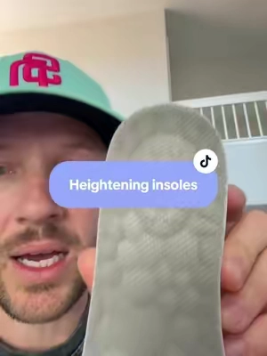 these insoles are so comfortable and add up to 3 inches to my height. ##heightincrease##heighteninginsole##shortkings##shoetok##tiktokshopcreatorpicks