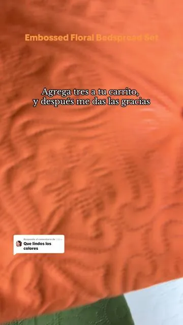 Respuesta a @𝕃𝕚𝕕𝕚𝕔𝕖 agrega tres a tu carrito, y después me lo agradeces descuento por tiempo limitado. 3 piezas de quilt  #quilt #quiltbedspread #quiltbedding #imperialhomeware #tiktoklabordaysale @Imperial Homeware  *DISCLAIMER* precio mostrado es el vigente al momento de la grabación y puede cambiar. Las promociones pueden tener restricciones o disponibilidad limitada.