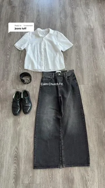 Replying to @️ jeans tagged above ✌️ #mensootd #baggyjeansoutfit #mensfashion 
