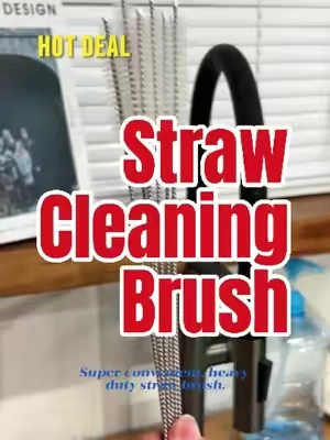 The tiny brush your straws have been waiting for. 🙌 #TikTokShopLaborDaySale #FallFreshness #fyp #clean #cleaning #straw #strawbrush#strawcleaner #cupstraw #strawcleaning