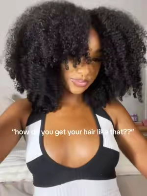 I love the hustle I love the chase I love the money!🤭 #oqhair #afrocurlywig #halfwig #wigreview #type4hair 