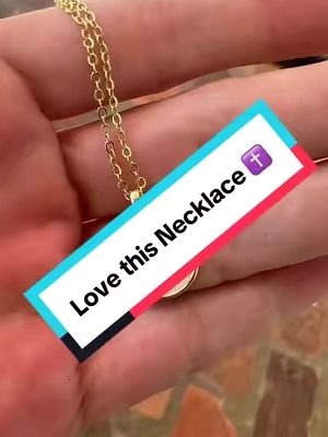 #necklace #crossnecklace #jewelry #giftsforher #tiktokshopcreatorpicks 