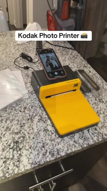 @Kodak Photo Printer has their dock era photo printer that saves you time and money when it comes to printing photos. #kodak #photoprinter #photo #instantphotoprinter #kodakphotoprinter 