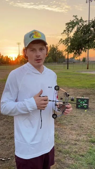 Obsessed with this little guy super awesome#outdoors#tiktokmademebuyit#bow#hunter#bowhunting  