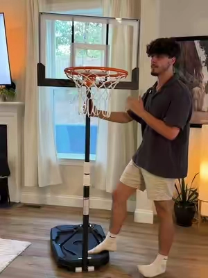 This mini basketball hoop is NEXT LEVEL! 🏀 #basketballhoop #giftsforkids #tiktokshopcreatorpicks #kidsbasketball #minihoop 