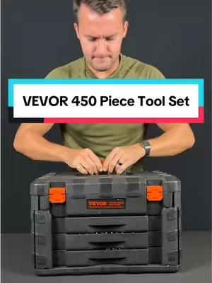 You heard me, 450 PIECES. All in this manageable case! 