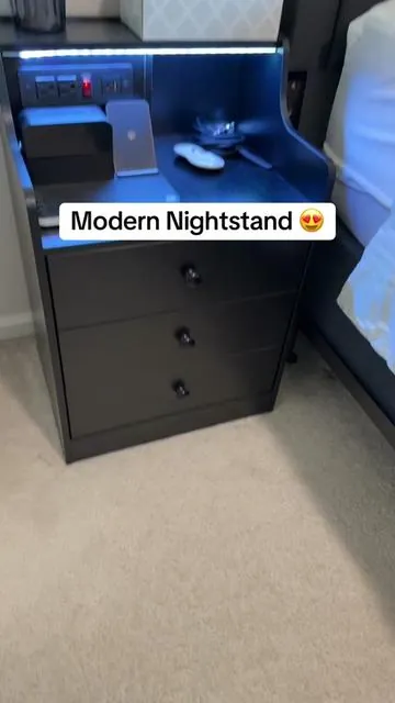 Modern Nightstand Sale‼️ #nightstand #roomdecor #endtable #roomessentials #roomupgrade 