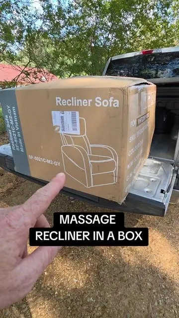 MASSAGE RECLINER FOR LIVING ROOM, ADJUSTABLE, 2 COLORS CHOOSE FROM, PADDED SEAT AND BACKREST. #recliner #recliners  #massagerecliner #chair #tiktokshoprestock 