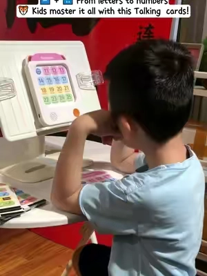 Insert a card, and the magic begins! New upgrade = more content, more fun! #baby2025 #toys #flashcard #educational #tiktokshoprestock 