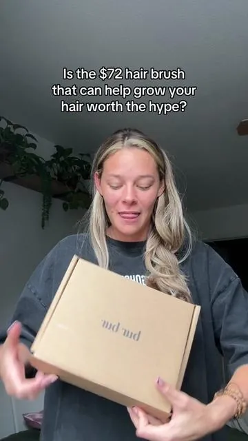 Is it worth it? #hairbrush #burbur #hairhealthjourney #hairgrowth 