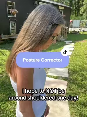 Posture corrector, shoulder brace, back brace, posture correction, round shoulder, posture, shoulder pain relief, back pain relief #tiktokshopcreatorpicks 