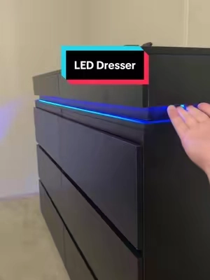 You don’t want to miss this sale with very limited stock  #dresser #bedroom #bedroomfurniture #ledlights #tiktokshoprestock 